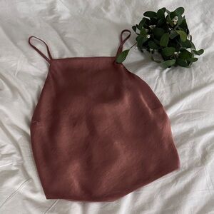 Sunday Best Dusty Rose Open Back Camisole